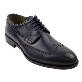 Луксозни мъжки обувки Bergamo 61106Blue